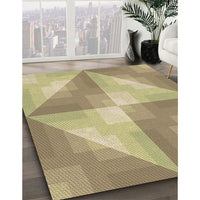 Patterned Copper Brown Rug, pat1143brn