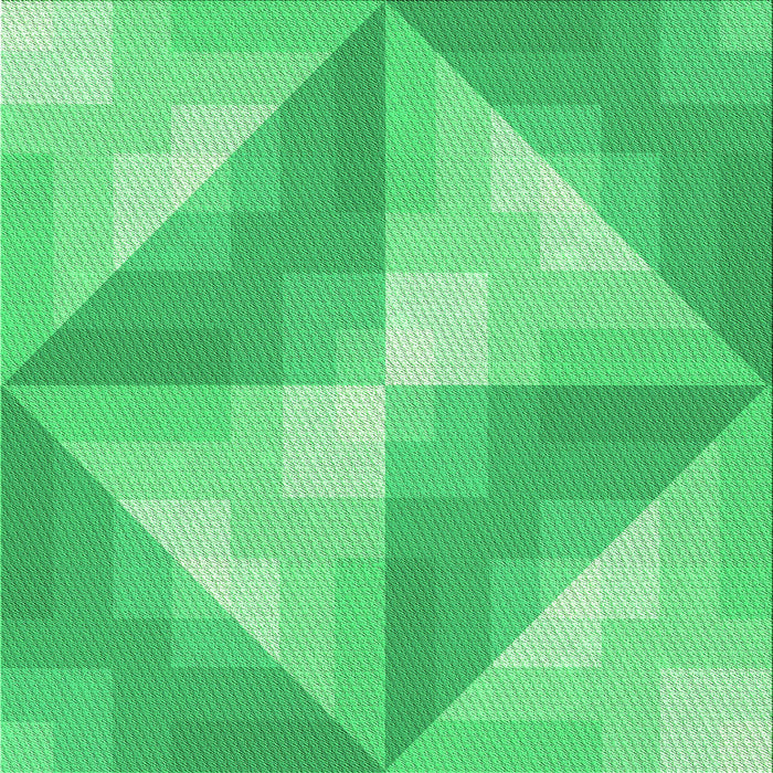 Round Patterned Lime Mint Green Rug, pat1143grn