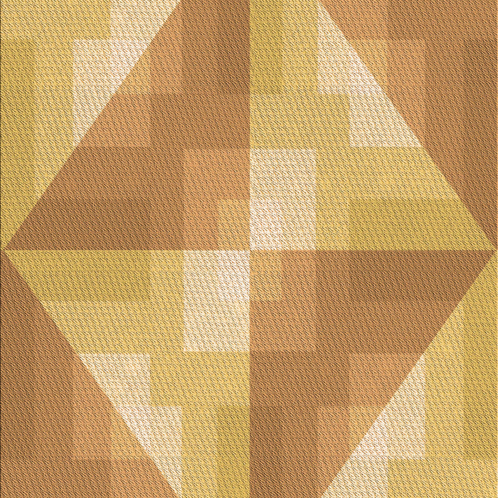 Machine Washable Transitional Saffron Yellow Rug, wshpat1143org