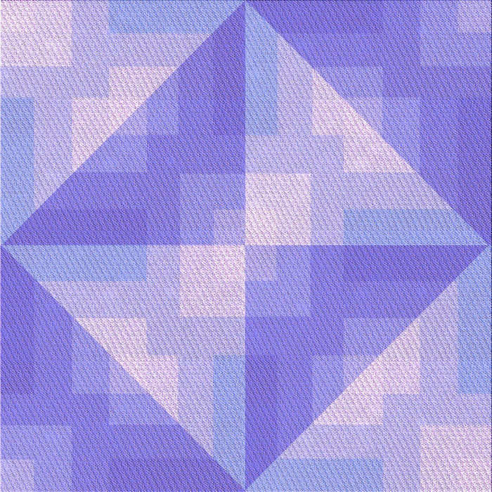 Round Patterned Light Slate Blue Rug, pat1143pur