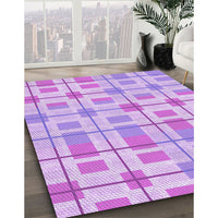 Patterned Purple Rug, pat1144pur