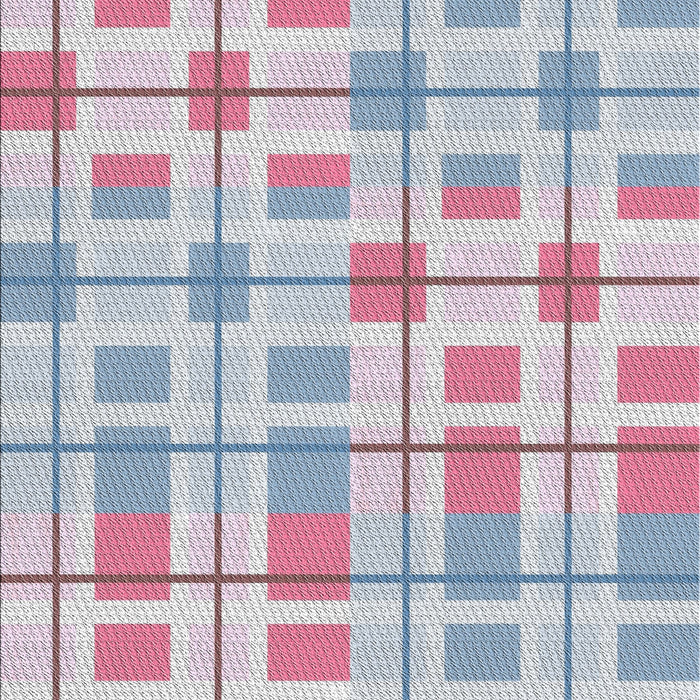 Patterned French Lilac Purple Novelty Rug, pat1144