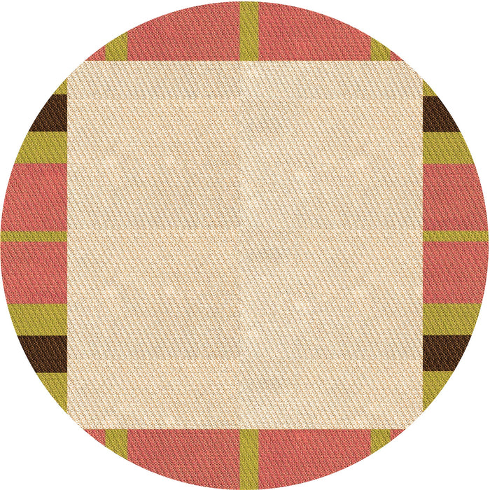 Square Machine Washable Transitional Khaki Gold Rug in a Living Room, wshpat1145org