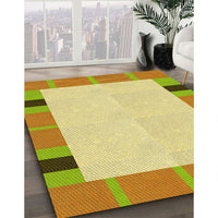 Patterned Sedona Brown Rug, pat1145yw