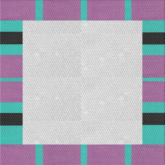 Sideview of Machine Washable Transitional Pale Blue Lily Blue Rug, wshpat1145