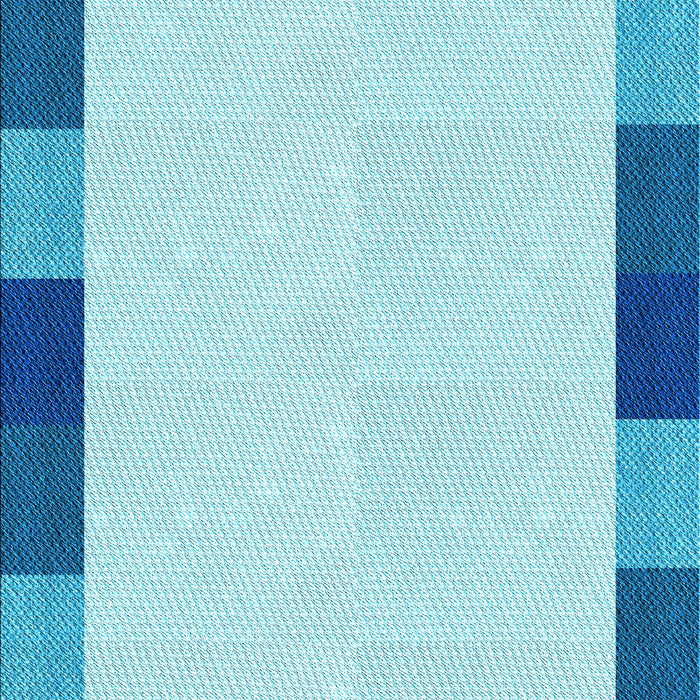 Patterned Blue Rug, pat1146lblu
