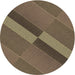 Square Machine Washable Transitional Copper Brown Rug in a Living Room, wshpat1147brn