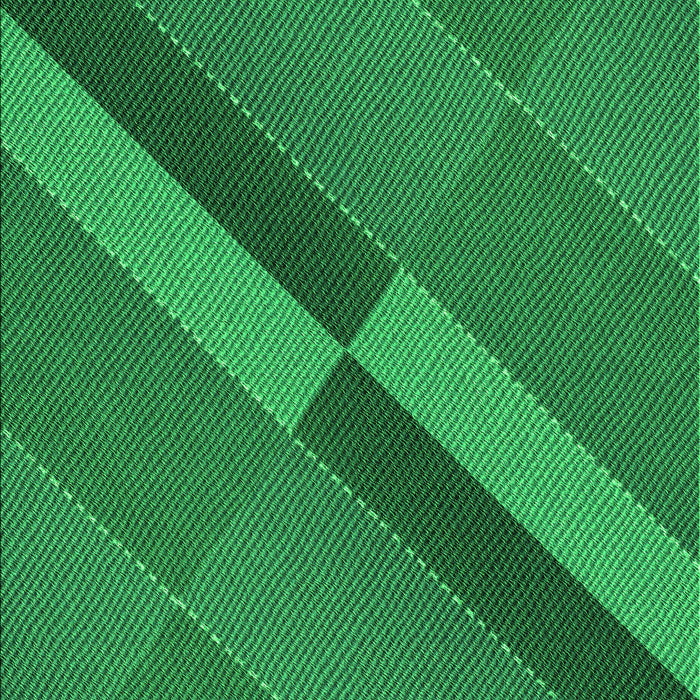 Machine Washable Transitional Green Rug, wshpat1147grn