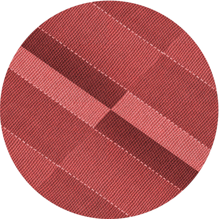 Square Patterned Red Rug, pat1147rd