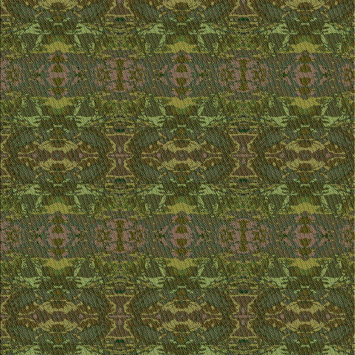 Machine Washable Transitional Chocolate Brown Rug, wshpat1148grn