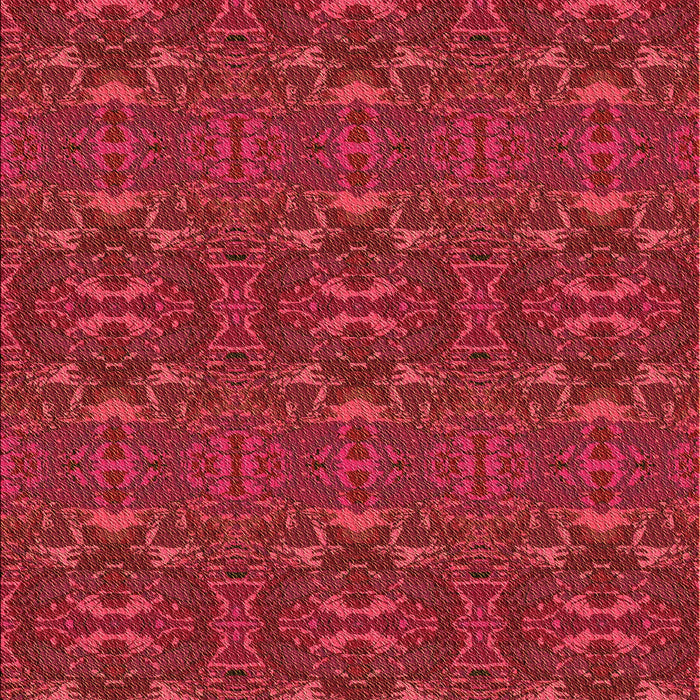 Patterned Red Rug, pat1148org