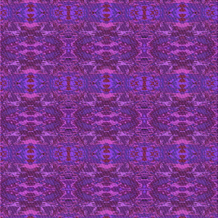 Round Patterned Crimson Purple Rug, pat1148pur