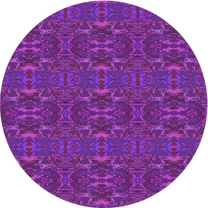 Square Patterned Crimson Purple Rug, pat1148pur