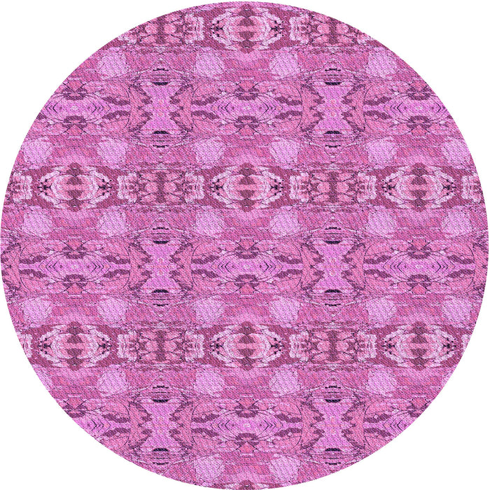 Square Patterned Violet Purple Rug, pat1149pur