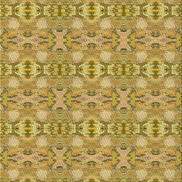 Sideview of Machine Washable Transitional Yellow Rug, wshpat1149