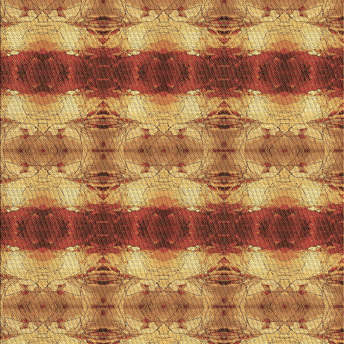 Patterned Mahogany Brown Rug, pat1150brn