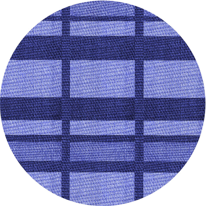 Square Machine Washable Transitional Sky Blue Rug in a Living Room, wshpat1151blu