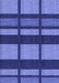 Machine Washable Transitional Sky Blue Rug, wshpat1151blu