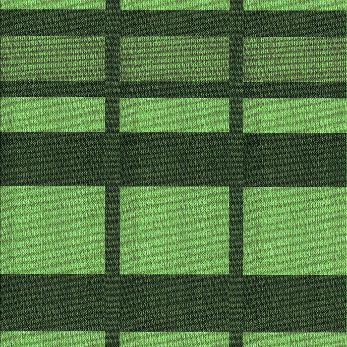 Patterned Dark Forest Green Rug, pat1151grn