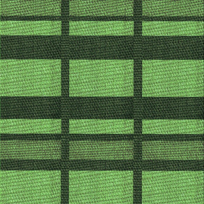Round Machine Washable Transitional Dark Forest Green Rug, wshpat1151grn