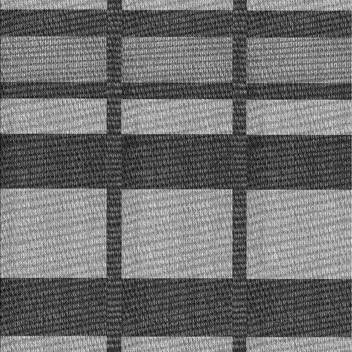Machine Washable Transitional Dark Gray Rug, wshpat1151gry