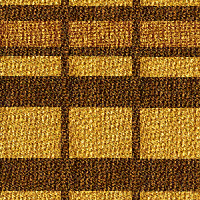 Patterned Saffron Red Rug, pat1151yw