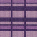 Square Patterned Purple Novelty Rug, pat1151