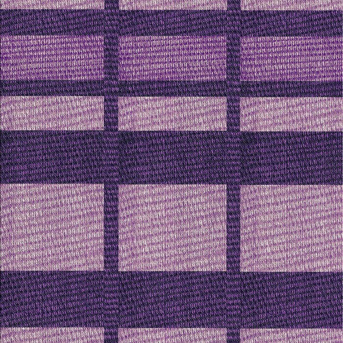 Patterned Purple Novelty Rug, pat1151