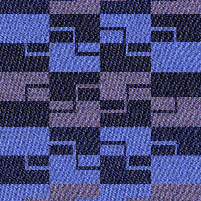 Machine Washable Transitional Midnight Blue Rug, wshpat1153blu