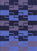 Patterned Midnight Blue Rug, pat1153blu