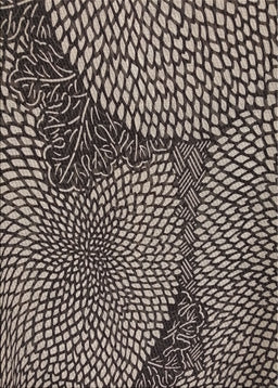 Patterned Sage Green Novelty Rug, pat1154