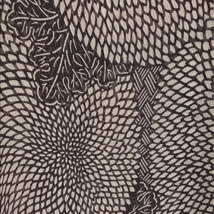 Patterned Sage Green Novelty Rug, pat1154