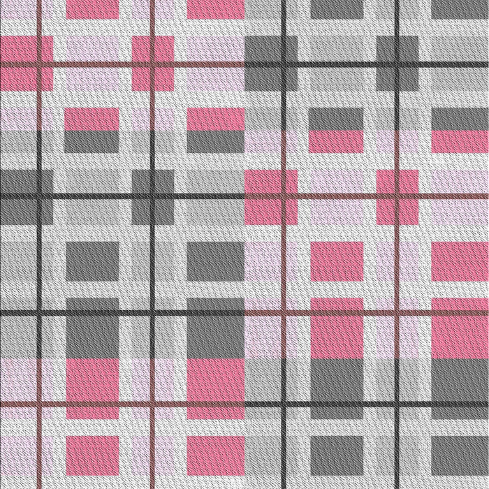 Patterned Gray Novelty Rug, pat1155