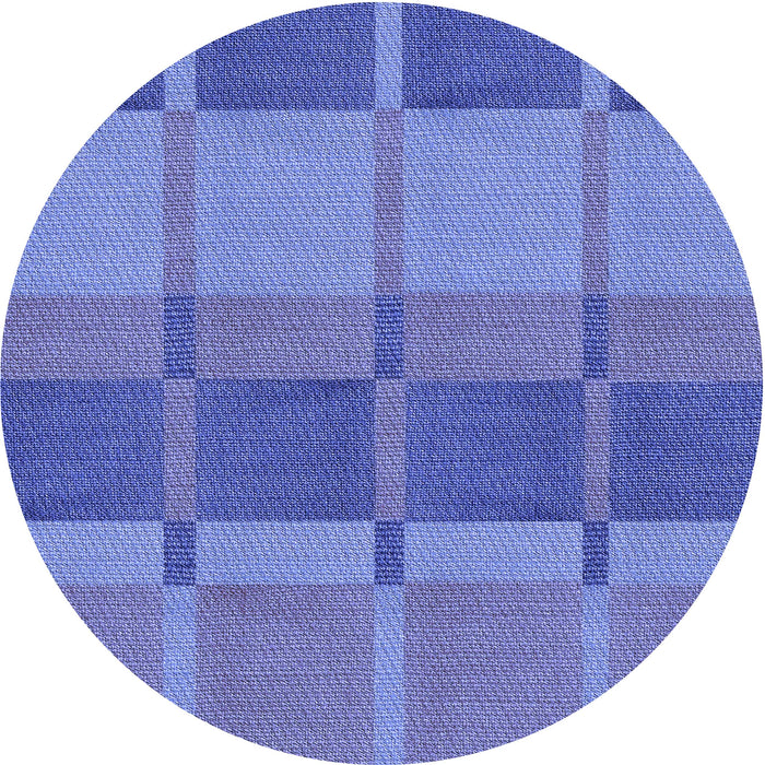 Square Patterned Sky Blue Rug, pat1156blu