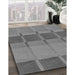 Patterned Gray Rug in Family Room, pat1156gry