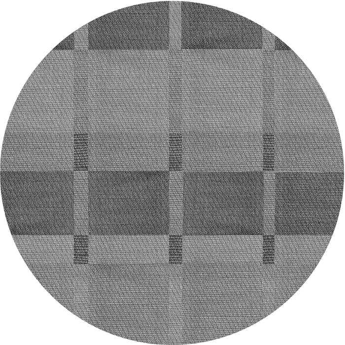 Square Patterned Gray Rug, pat1156gry