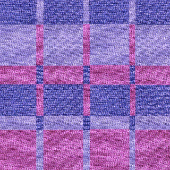 Round Patterned Purple Mimosa Purple Rug, pat1156pur