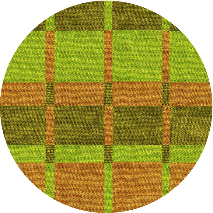 Square Machine Washable Transitional Pistachio Green Rug in a Living Room, wshpat1156yw