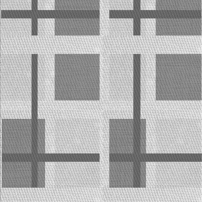 Machine Washable Transitional Gray Rug, wshpat1157gry