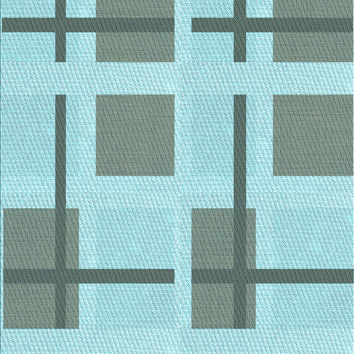 Machine Washable Transitional Blue Rug, wshpat1157lblu