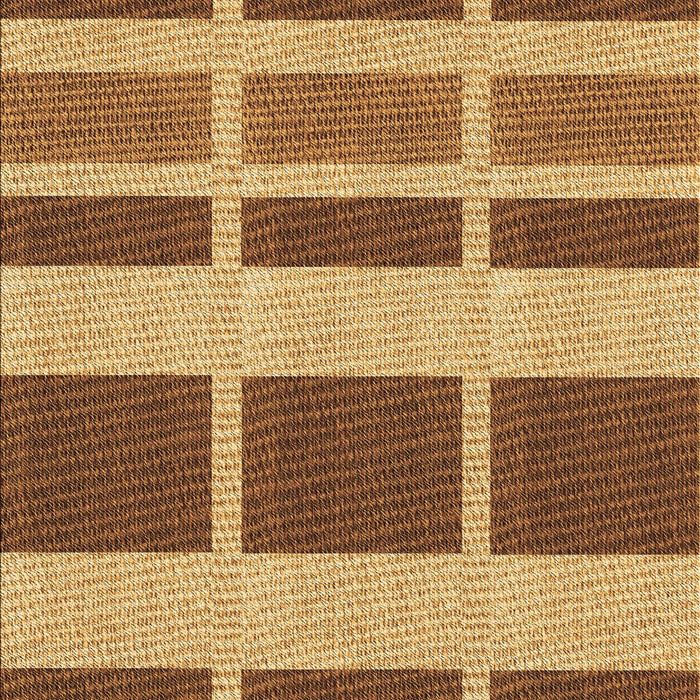 Patterned Saddle Brown Rug, pat1158brn