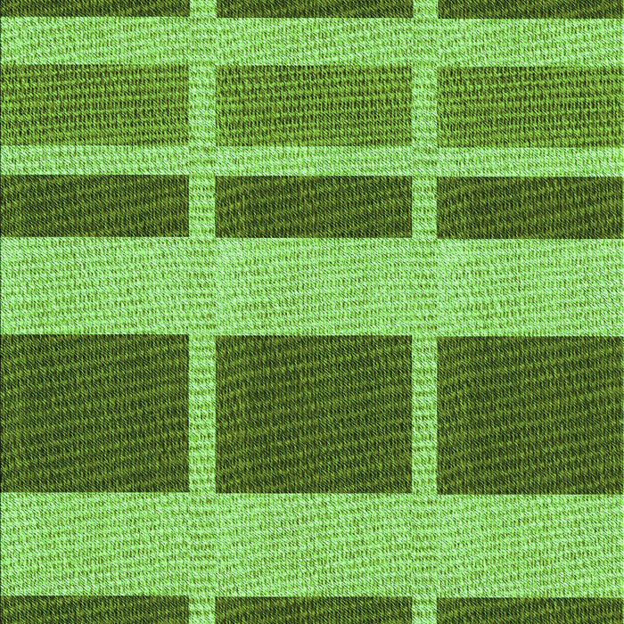 Machine Washable Transitional Green Rug, wshpat1158grn