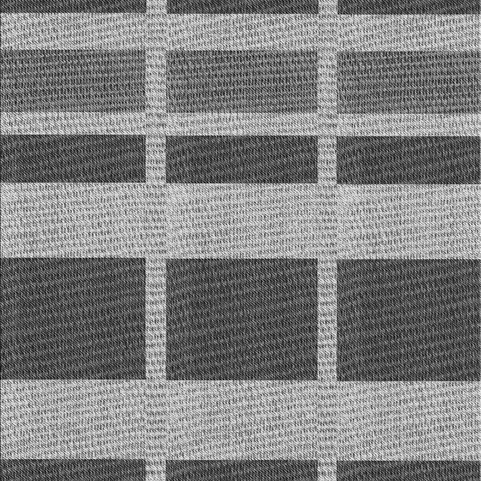 Machine Washable Transitional Black Rug, wshpat1158gry