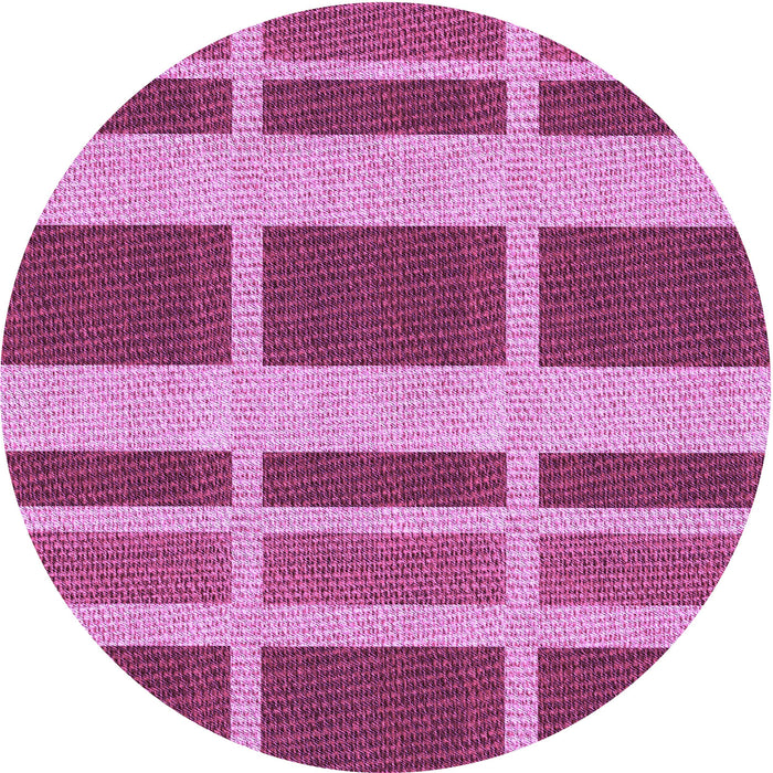 Square Machine Washable Transitional Violet Purple Rug in a Living Room, wshpat1158pur