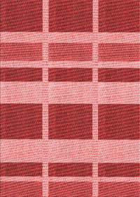 Machine Washable Transitional Red Rug, wshpat1158rd