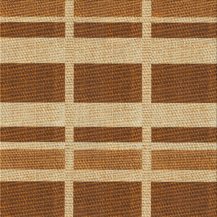 Square Patterned Red Novelty Rug, pat1158