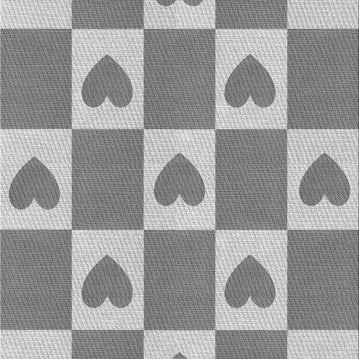 Machine Washable Transitional Silver Gray Rug, wshpat1159gry