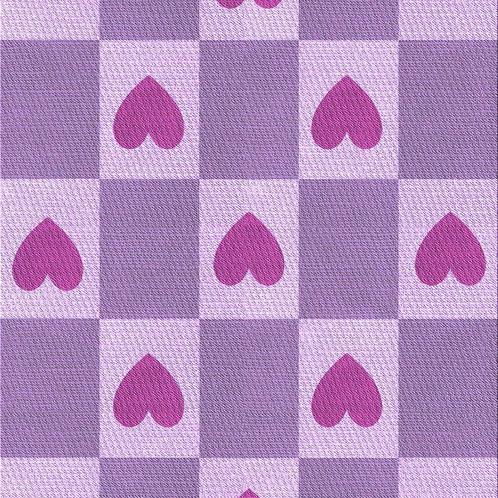 Patterned Mauve Purple Rug, pat1159pur