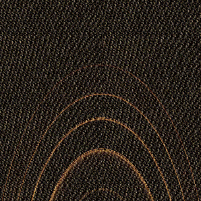 Patterned Black Rug, pat116brn