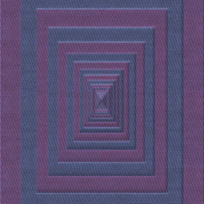 Machine Washable Transitional Purple Rug, wshpat1160blu